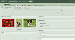 Desktop Screenshot of foto-front.deviantart.com