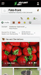 Mobile Screenshot of foto-front.deviantart.com