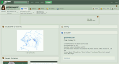 Desktop Screenshot of goldensaucer.deviantart.com