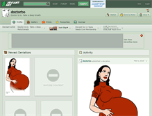 Tablet Screenshot of doctorbo.deviantart.com