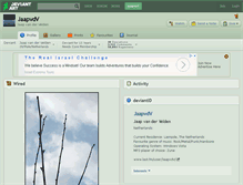 Tablet Screenshot of jaapvdv.deviantart.com