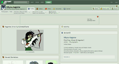 Desktop Screenshot of kikyou-kagome.deviantart.com