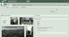 Desktop Screenshot of frisis.deviantart.com