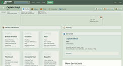 Desktop Screenshot of captain-shinji.deviantart.com