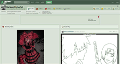Desktop Screenshot of danaxxximmortal.deviantart.com