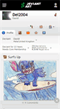 Mobile Screenshot of del2004.deviantart.com