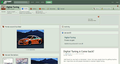 Desktop Screenshot of digital-tuning.deviantart.com