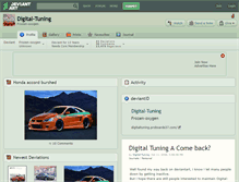 Tablet Screenshot of digital-tuning.deviantart.com