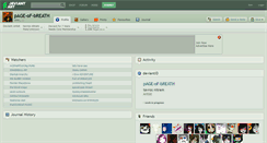 Desktop Screenshot of page-of-breath.deviantart.com