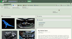Desktop Screenshot of nemesis2497.deviantart.com