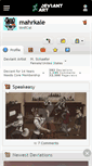 Mobile Screenshot of mahrkale.deviantart.com