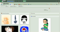 Desktop Screenshot of mitsuchank.deviantart.com