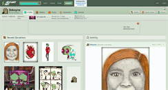 Desktop Screenshot of dokoyne.deviantart.com
