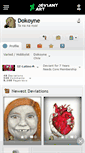 Mobile Screenshot of dokoyne.deviantart.com