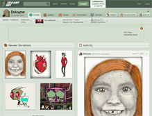 Tablet Screenshot of dokoyne.deviantart.com