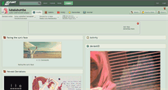 Desktop Screenshot of lubalubumba.deviantart.com