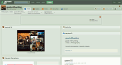 Desktop Screenshot of goodwillhunting.deviantart.com