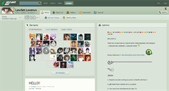 Desktop Screenshot of lawliet-lovers.deviantart.com