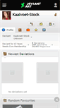 Mobile Screenshot of kaalvoet-stock.deviantart.com