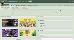 Desktop Screenshot of diegozun.deviantart.com