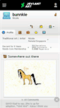 Mobile Screenshot of bunnkie.deviantart.com