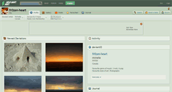 Desktop Screenshot of fr0zen-heart.deviantart.com