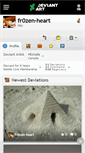 Mobile Screenshot of fr0zen-heart.deviantart.com