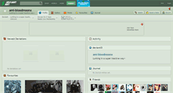 Desktop Screenshot of ami-bloodmoonx.deviantart.com
