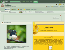 Tablet Screenshot of mayebony.deviantart.com
