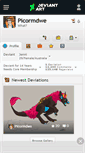 Mobile Screenshot of picormdwe.deviantart.com