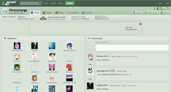 Desktop Screenshot of kimmymanga.deviantart.com