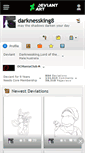 Mobile Screenshot of darknessking8.deviantart.com