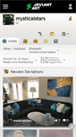 Mobile Screenshot of mysticalstars.deviantart.com