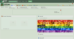 Desktop Screenshot of kain0saga.deviantart.com
