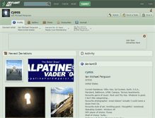 Tablet Screenshot of cyeos.deviantart.com