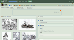 Desktop Screenshot of ochif.deviantart.com