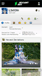 Mobile Screenshot of l3xil3in.deviantart.com
