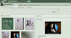 Desktop Screenshot of masterjedi3400.deviantart.com