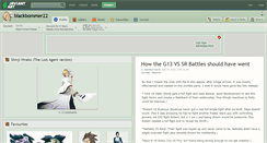 Desktop Screenshot of blackbommer22.deviantart.com