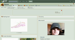 Desktop Screenshot of fvg318.deviantart.com