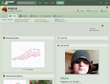 Tablet Screenshot of fvg318.deviantart.com