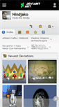 Mobile Screenshot of nindjako.deviantart.com