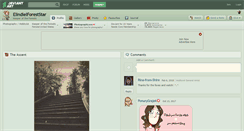 Desktop Screenshot of elindielforeststar.deviantart.com