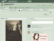 Tablet Screenshot of elindielforeststar.deviantart.com