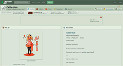 Desktop Screenshot of caitie-chan.deviantart.com