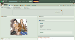 Desktop Screenshot of lovela.deviantart.com