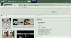 Desktop Screenshot of miss-barbiedoll.deviantart.com