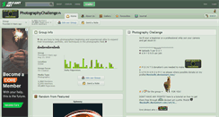 Desktop Screenshot of photographychallenge.deviantart.com