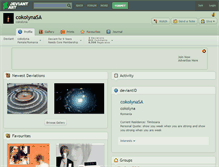 Tablet Screenshot of cokolynasa.deviantart.com