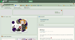 Desktop Screenshot of inuyashaservant.deviantart.com